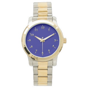 Navy and Gold Watch