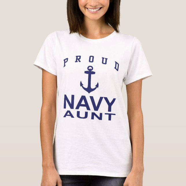 Navy Aunt T-Shirt (Front)