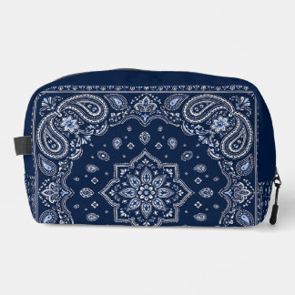 Navy Bandana Paisley Go-To Bag Organizer