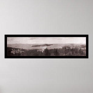 Navy Bar Harbour ME Photo 1904 Poster