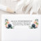 Navy Blue and Blush Pink Floral Country Wedding