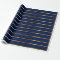 Navy Blue and Gold Stripes