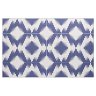 Navy Blue and Pink Diagonal Color Block Ombre Fabric