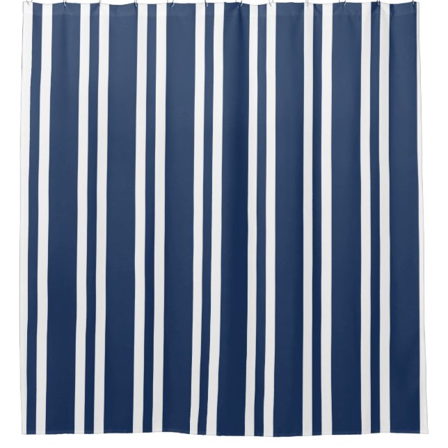 Navy Blue and White Striped (Front)