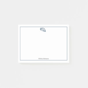 Navy blue animal illustration sea life minimal post-it notes