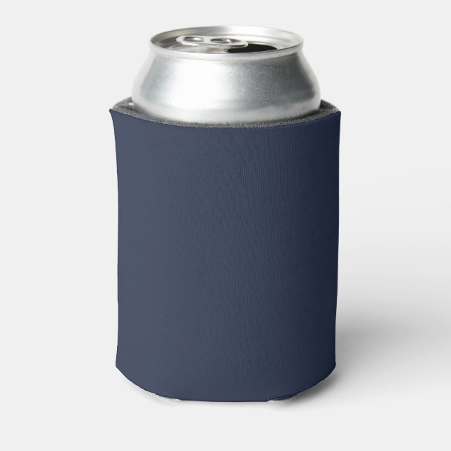 Navy Blue Blue Can Cooler (Can Back)