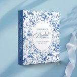 Navy Blue Bridesmaid Gift Personalized Photo Album Binder<br><div class="desc">✅ For matching items search 232X in my collections ✅ Celebrate your bridal shower memories with this French Toile de Jouy Roses Photo Memory Album. Featuring elegant navy, royal, dusty, and deep blue roses, this personalized ring binder allows custom names for a truly unique keepsake. Perfect for storing photos, notes,...</div>