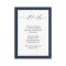 Navy Blue Burgundy Floral Watercolor Details
