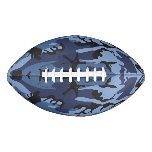 Navy Blue Camouflage, Military, Army Football (Front)