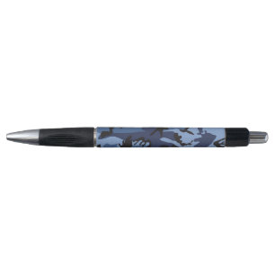 Navy Blue Camouflage, Military, Army Pen