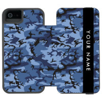 Navy Blue Camouflage Your name Personalize