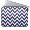 Navy Blue Chevron Stripes