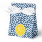 Navy Blue Chevrons - Wedding Thank You