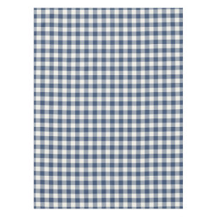 Navy Blue Classic Picnic Gingham Check Tablecloth
