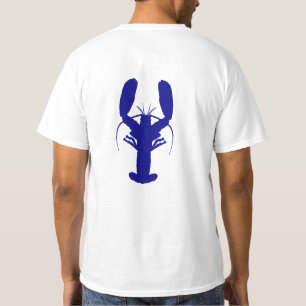 Navy Blue Coastal Lobster T-Shirt