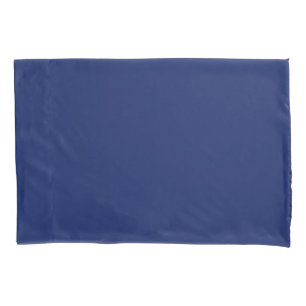 Navy Blue colour Easily Customize This Pillowcase