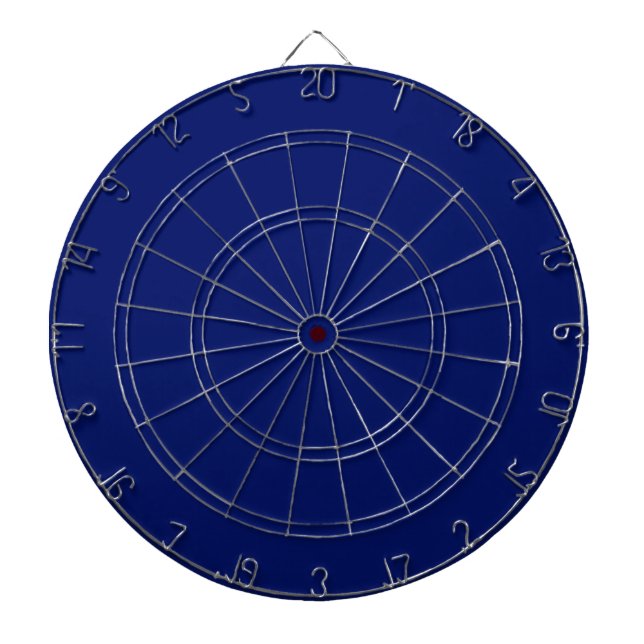 Navy Blue Dart Board (Front)
