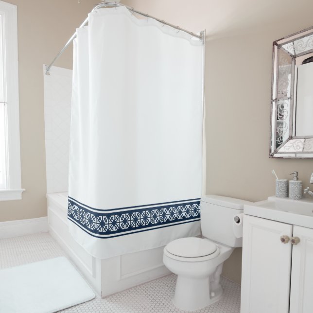 Navy Blue Eastern Border on Custom Colour (In Situ)