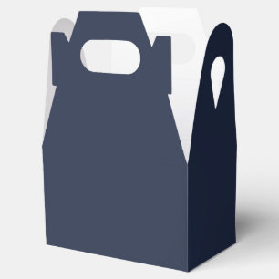 Navy Blue Favor Box