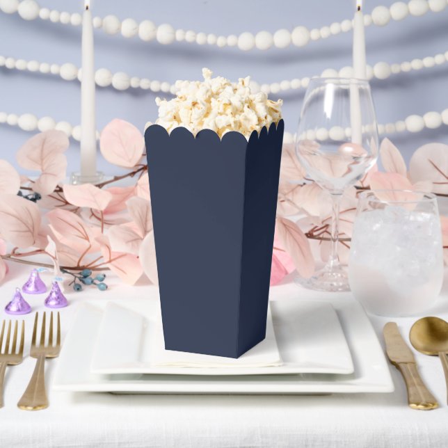 Navy Blue Favor Box (Wedding)