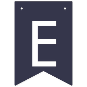 navy blue floral Ivory Rose wedding party BUNTING Flags