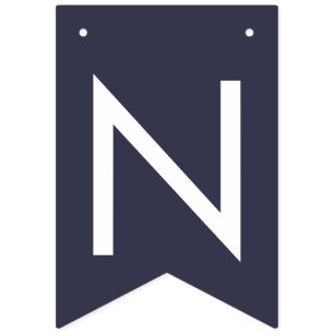 navy blue floral Ivory Rose wedding party BUNTING Flags