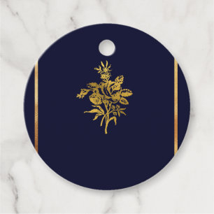 Navy Blue Gift Tags