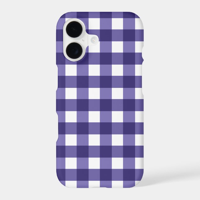 Navy blue gingham (Back)