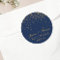 Navy Blue & Glam Gold Confetti Wedding Favour