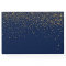 Navy Blue & Glam Gold Confetti Wedding
