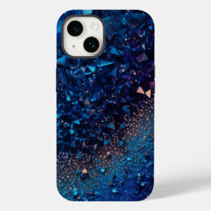 Navy Blue Glitter iPhone Mate Tough Case