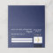 Navy Blue Gold Airline Ticket Guest Seating