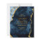 Navy Blue Gold Foil Agate Will You Be My Bridesman