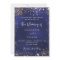 Navy blue gold glitter wedding