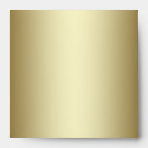 Navy Blue Gold Linen Envelopes