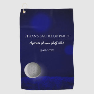 Navy Blue Golf Ball – Golf Course Bachelor Party F Towel