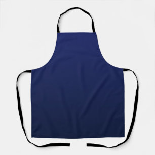 Navy Blue Gradient Deep Blue Apron