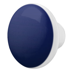 Navy Blue Gradient Deep Blue Ceramic Knob