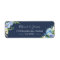 Navy Blue Hydrangeas Watercolor Bloom Floral