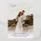 Navy Blue Join Us Gold Script Photo Wedding