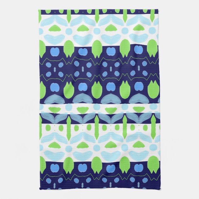 Navy Blue Kitchen Towel (Vertical)