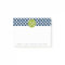 Navy Blue & Lime Green Polka Dots Custom Monogram
