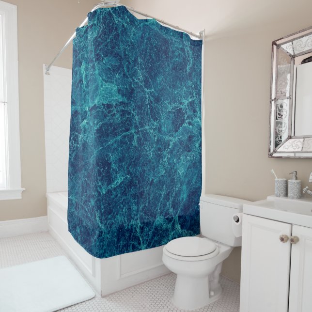Navy Blue Marble Texture  (In Situ)