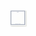 Navy Blue Monogrammed