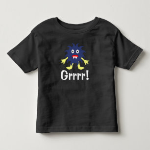 Navy Blue Monster - Toddler Fine Jersey T-Shirt