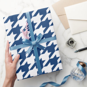 Navy Blue Moods Wrapping Paper