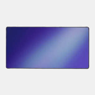 navy blue moonlight ombre desk mat