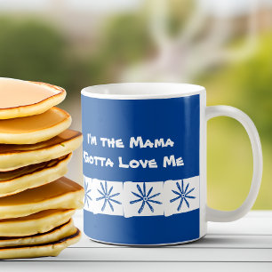 Navy Blue Mother's Day Coffee Mug