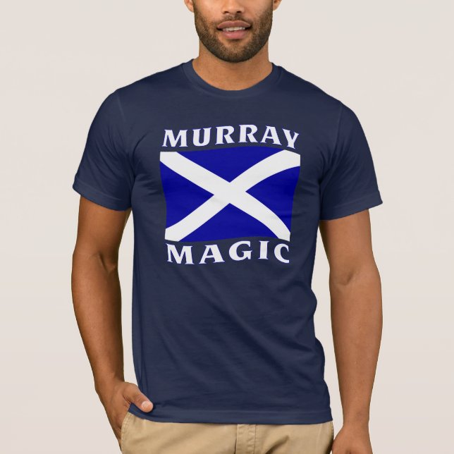 Navy Blue Murray Magic TShirt (Front)