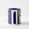 Navy Blue Personalize PHOTO TEMPLATE Gift Coffee
